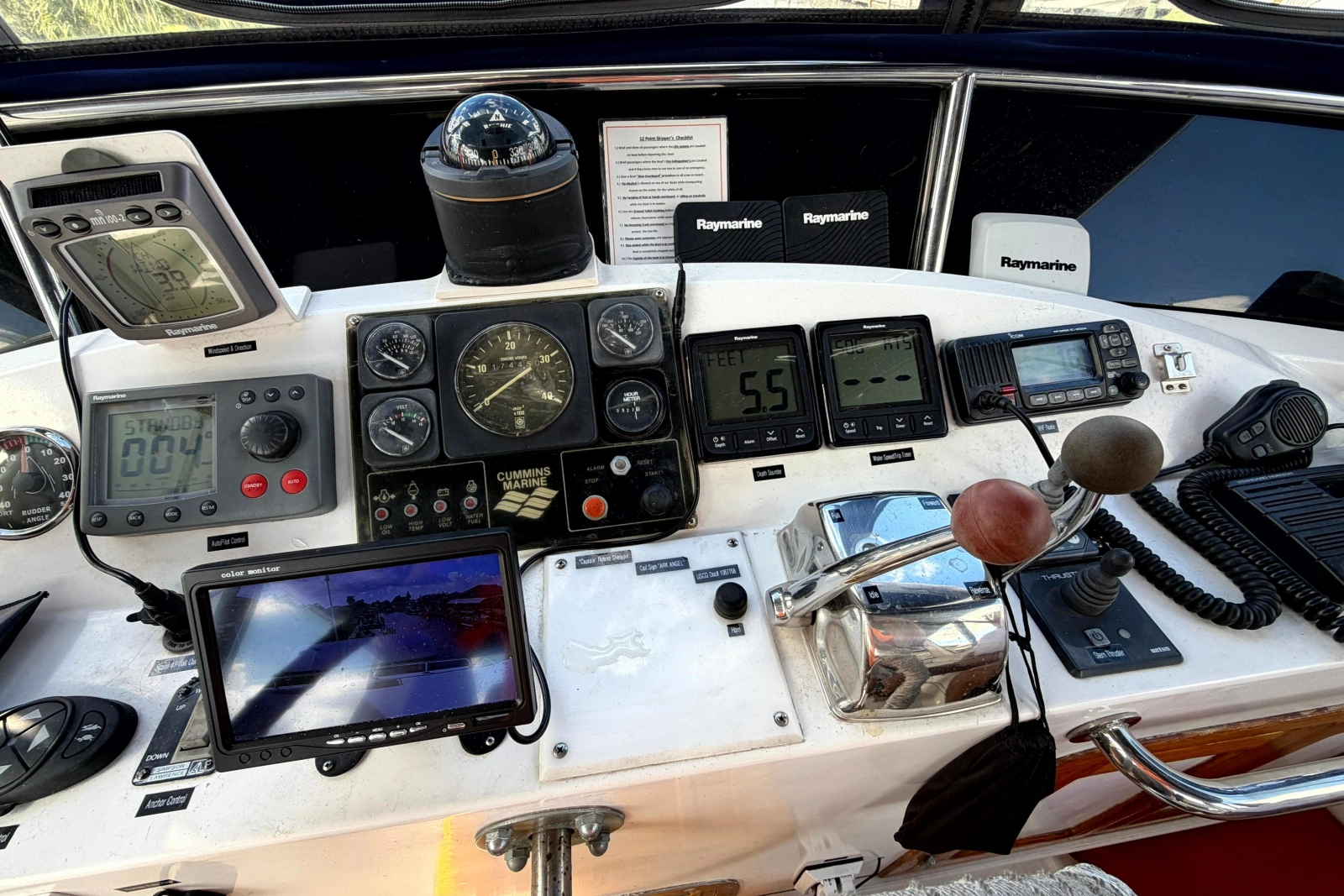 1998 Heritage East 36 Sundeck Trawler