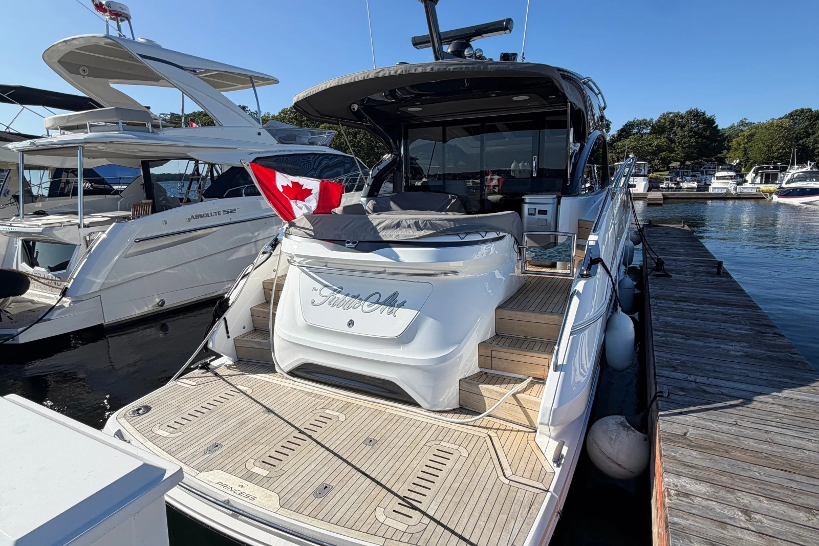 2023 Princess V50 Deck Saloon