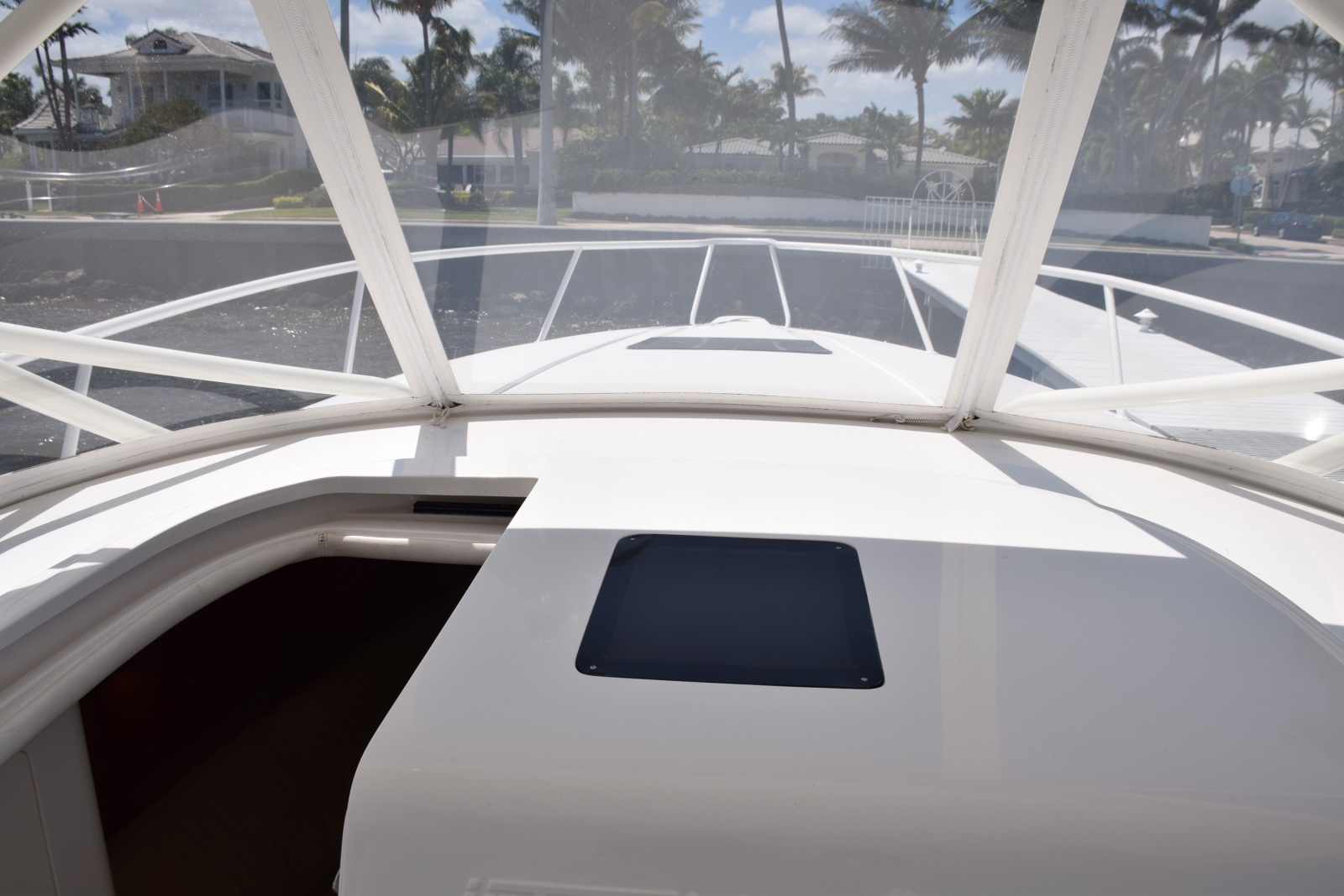 Foredeck View Through Polycarbonate Enclosure