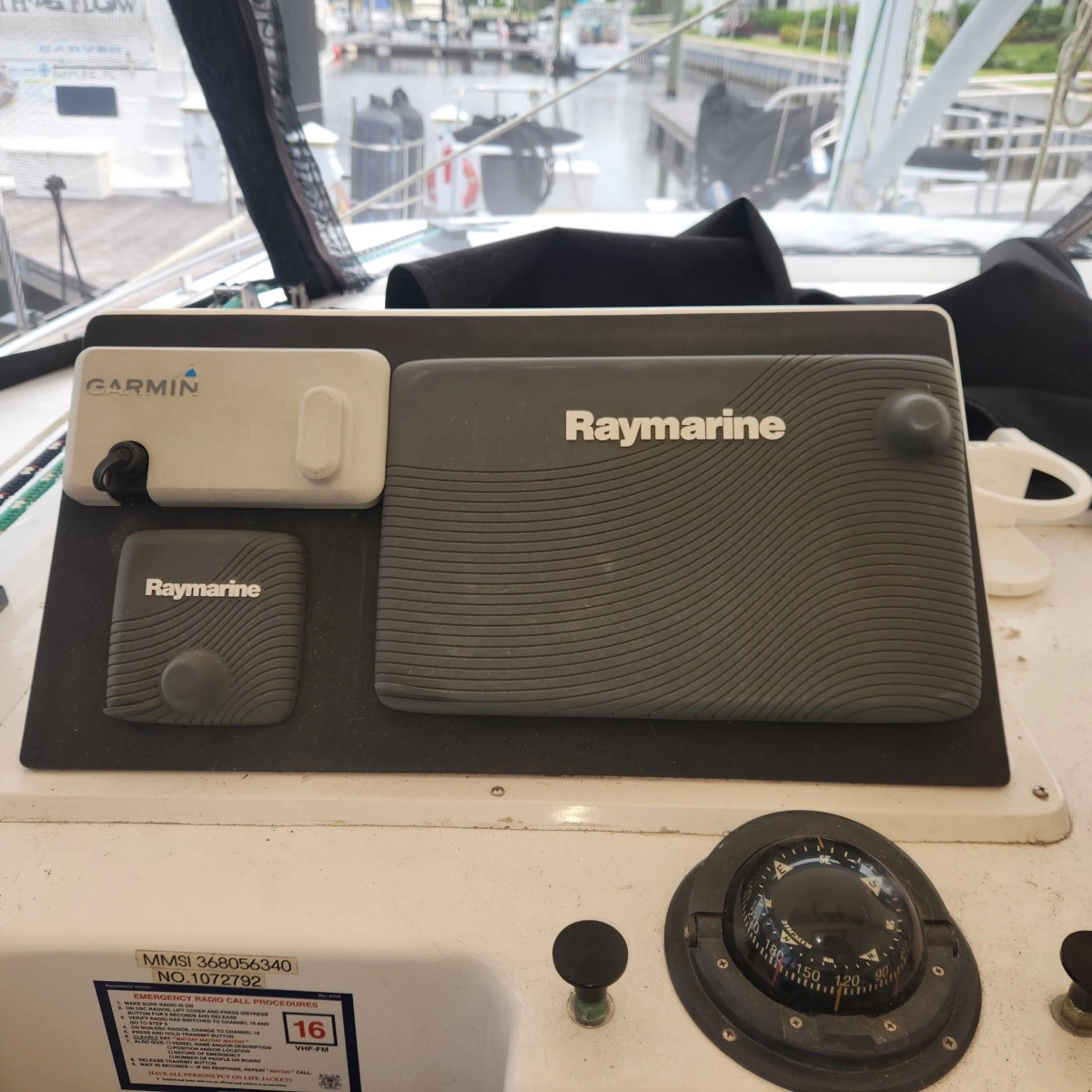 20 Cockpit Helm Electronics Covered
