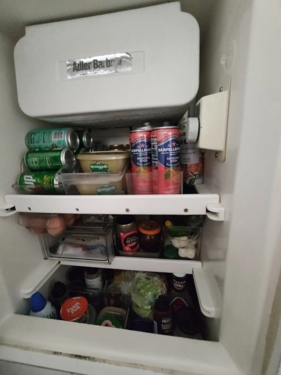 34 Galley Fridge Open
