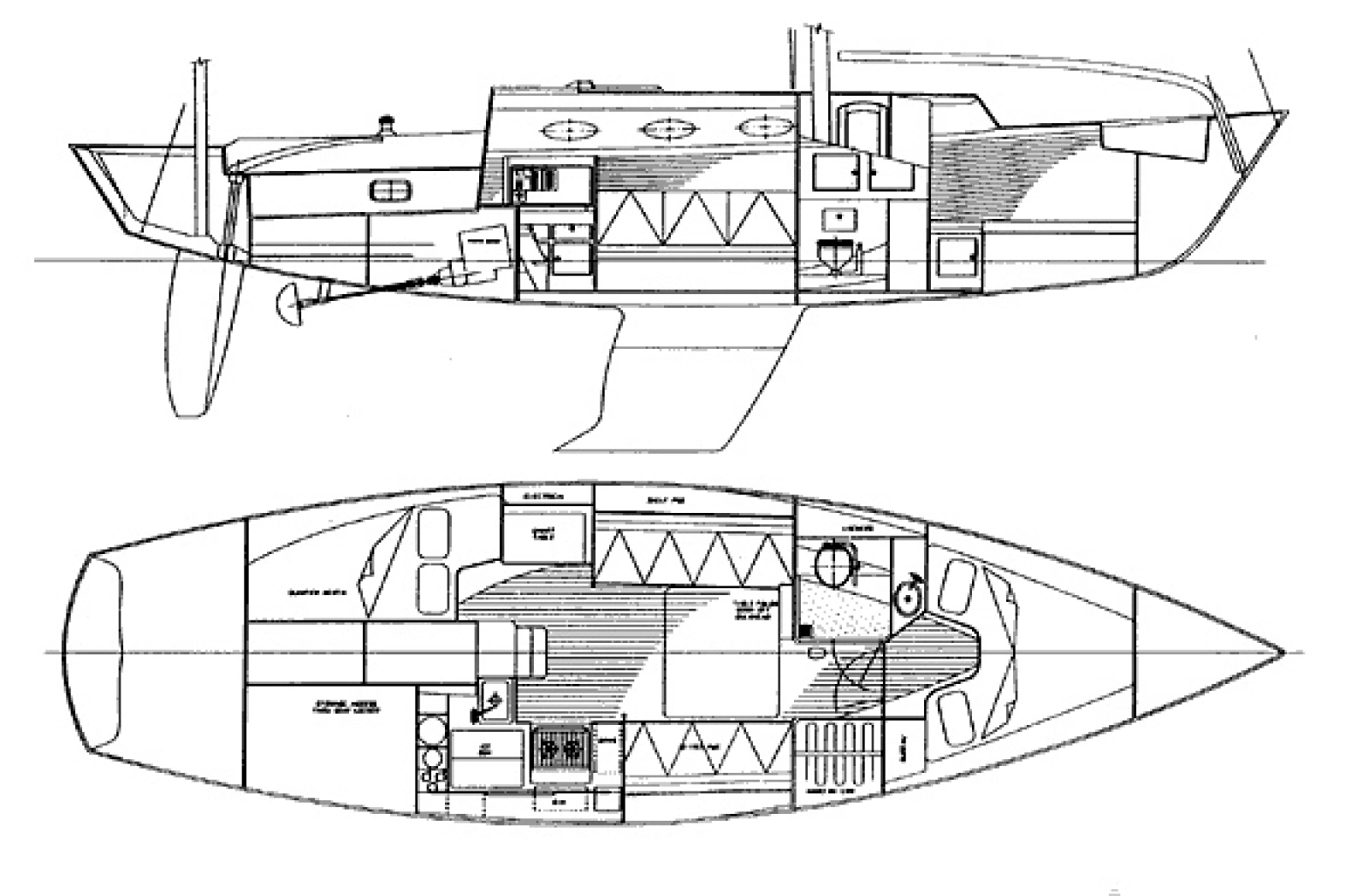 Alerion Express 38 Layout