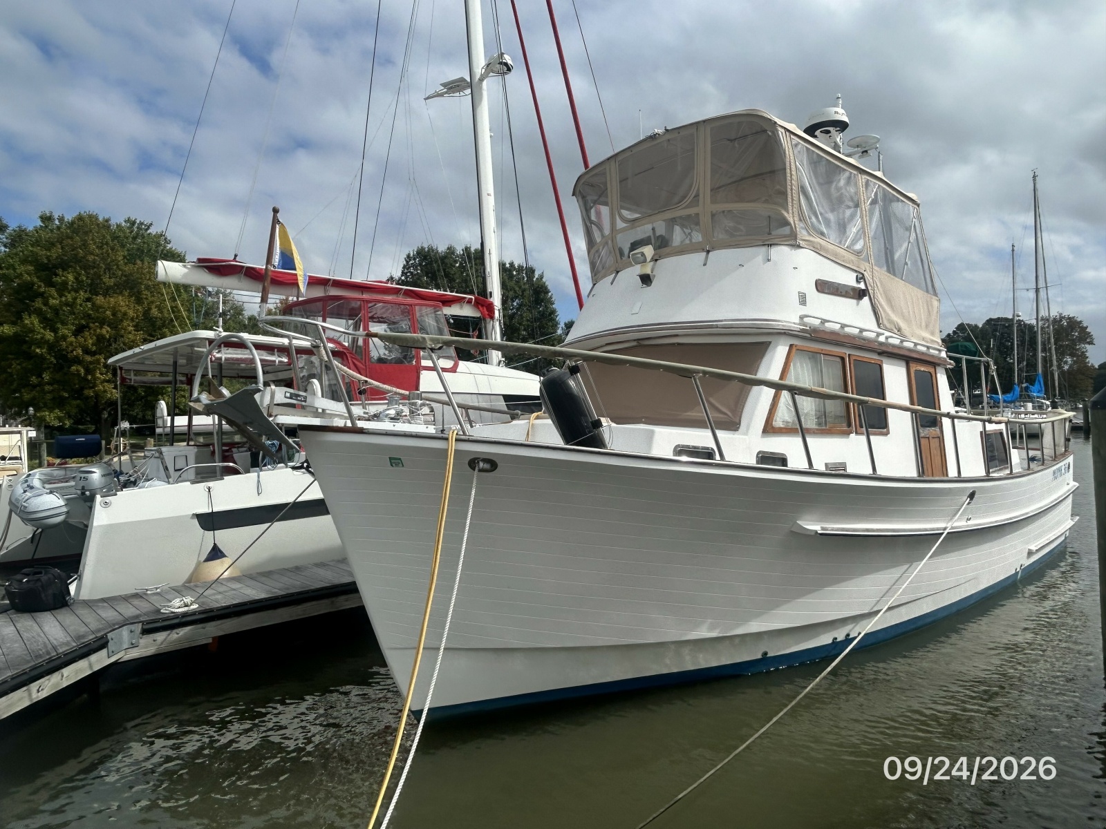 36' Monk port forward profile