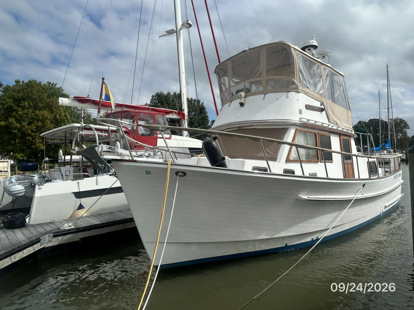 36' Monk port forward profile