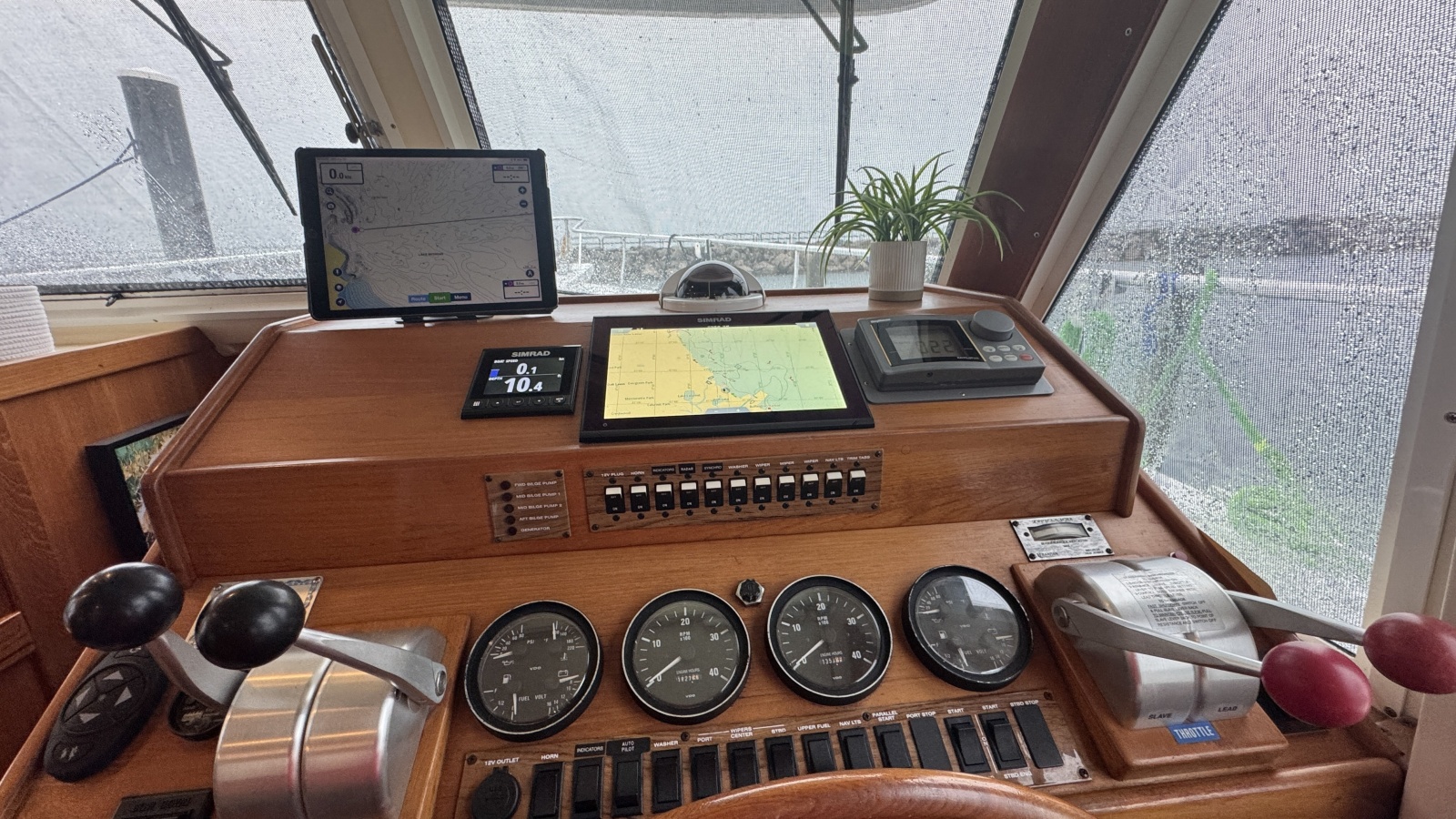 Lower Helm Navigation and Controls