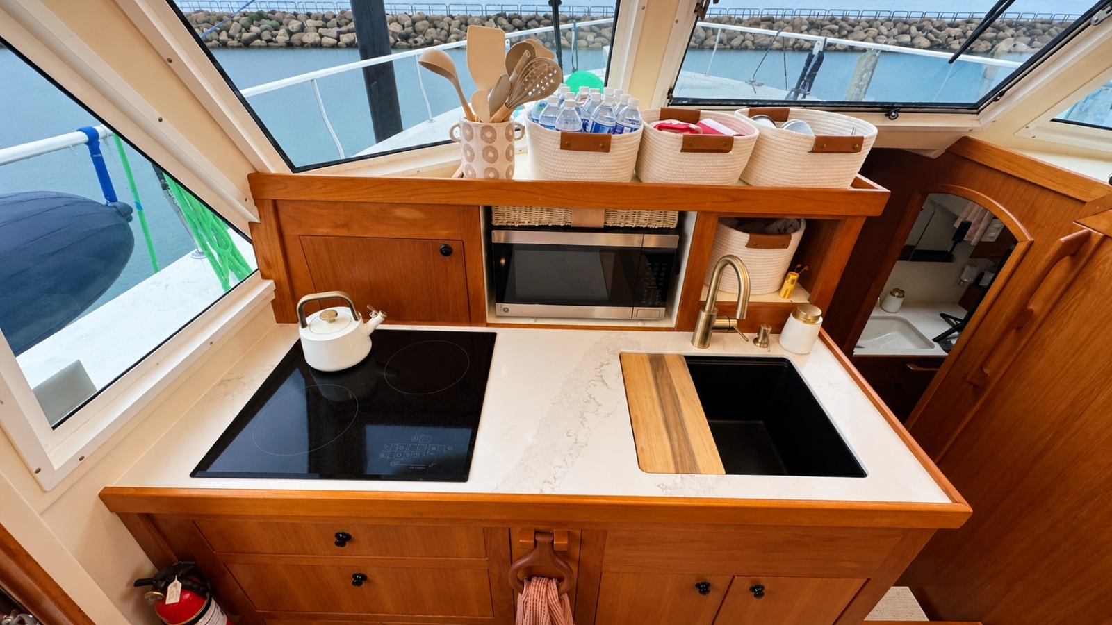 Galley Looking Forward
