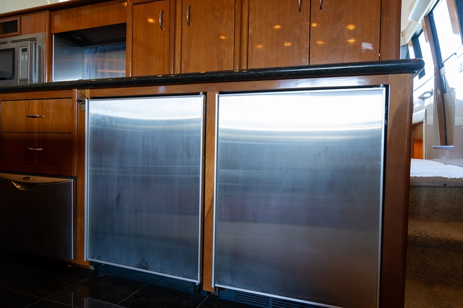 Sub-Zero undercounter refrigerator and freezer