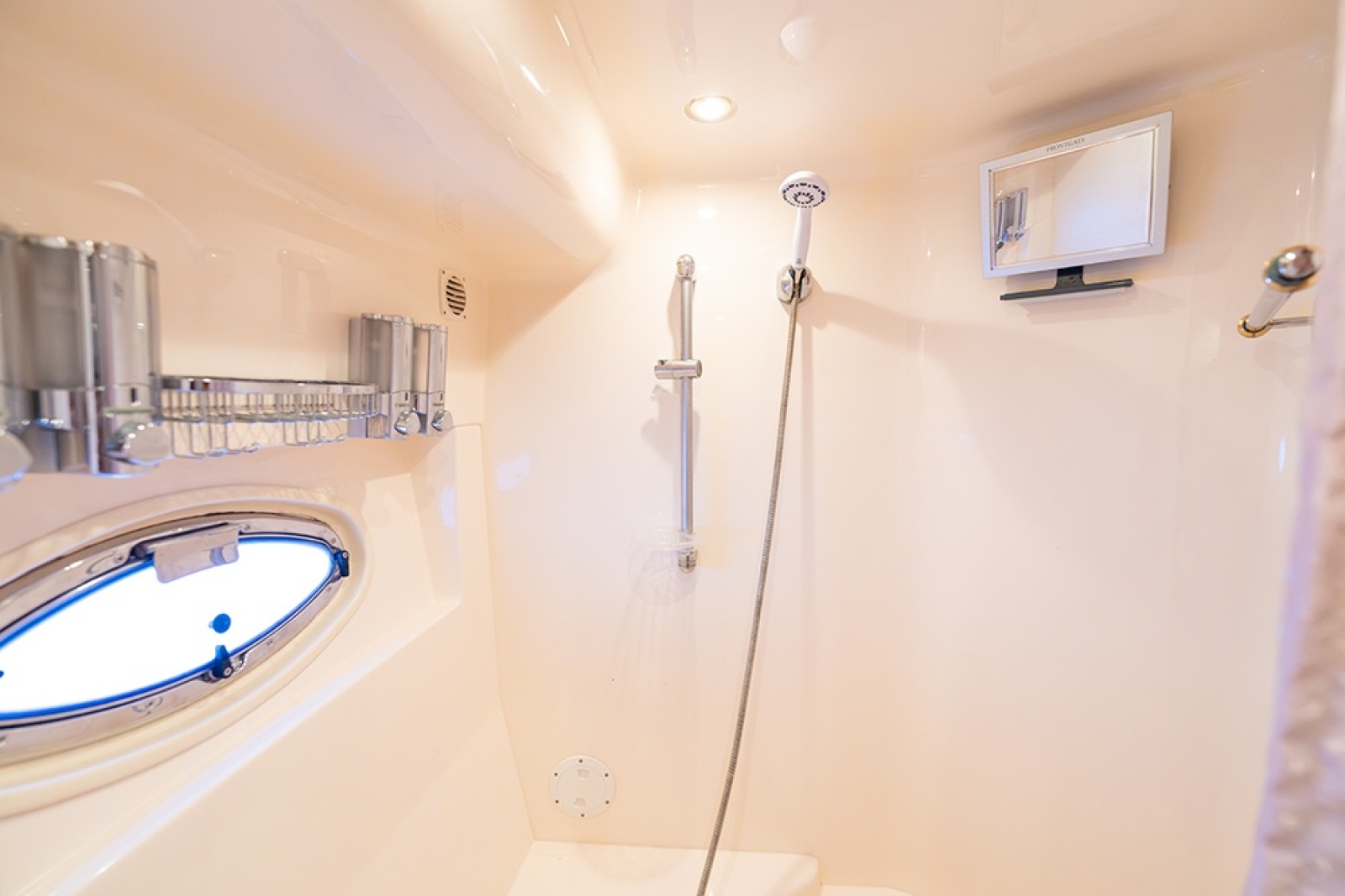 Master shower