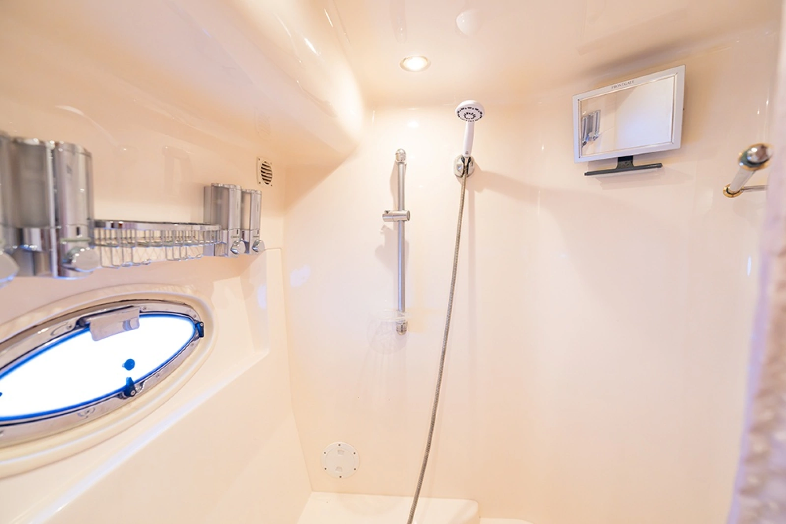 Master shower