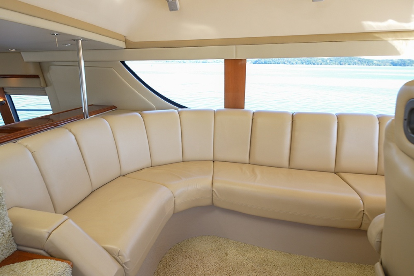Seat at the pilothouse