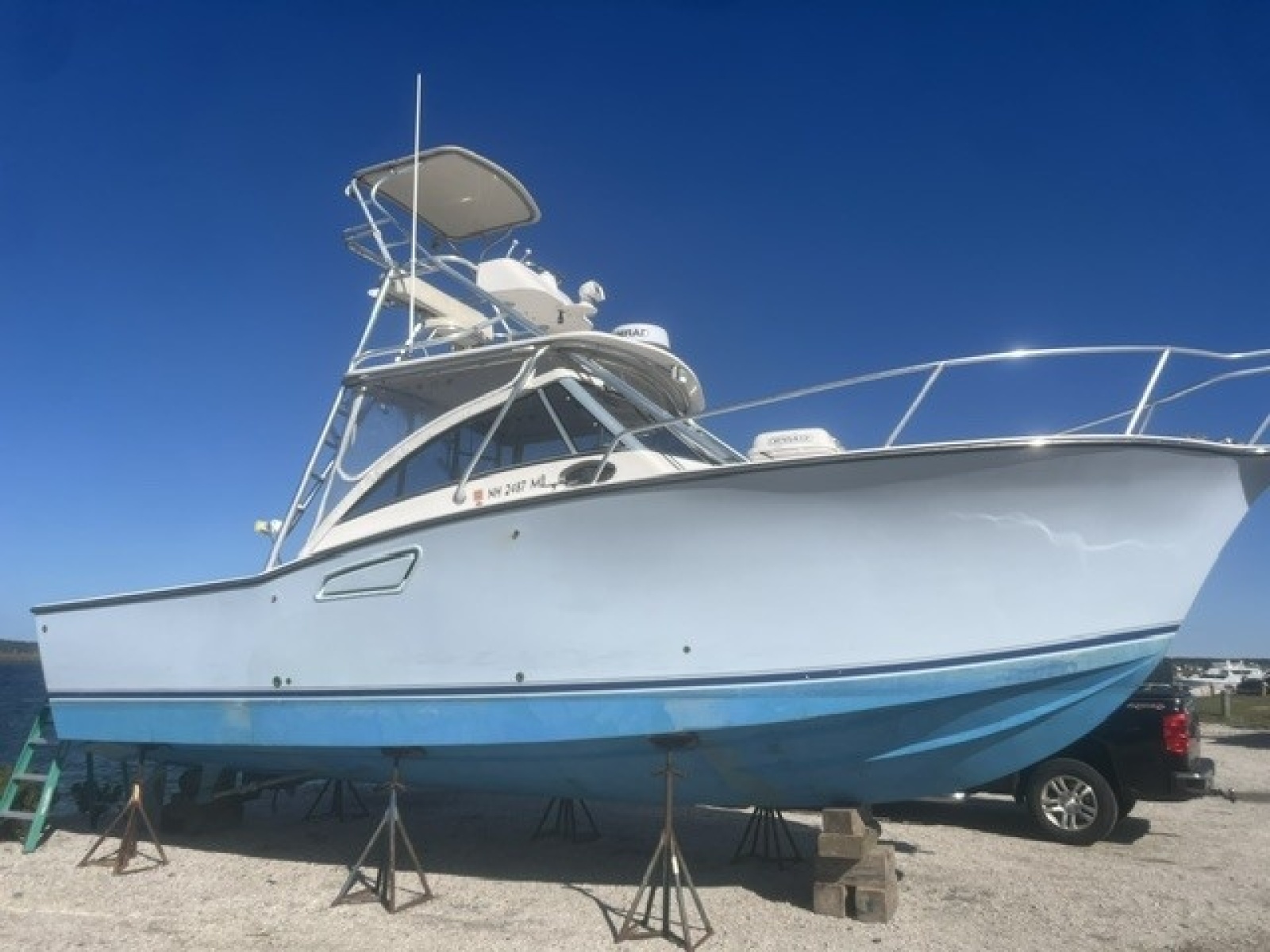 Starboard Side On The Hard