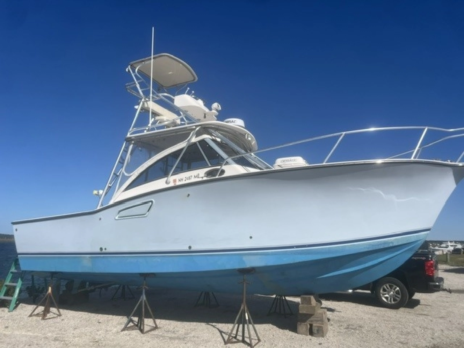 Starboard Side On The Hard