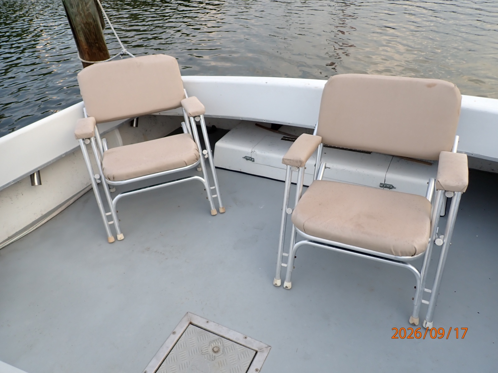 31' Markley/Big Jack cockpit seating