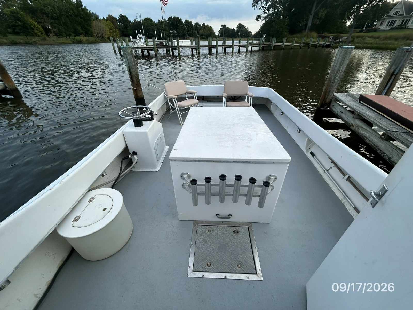 31' Markley/Big Jack cockpit aft