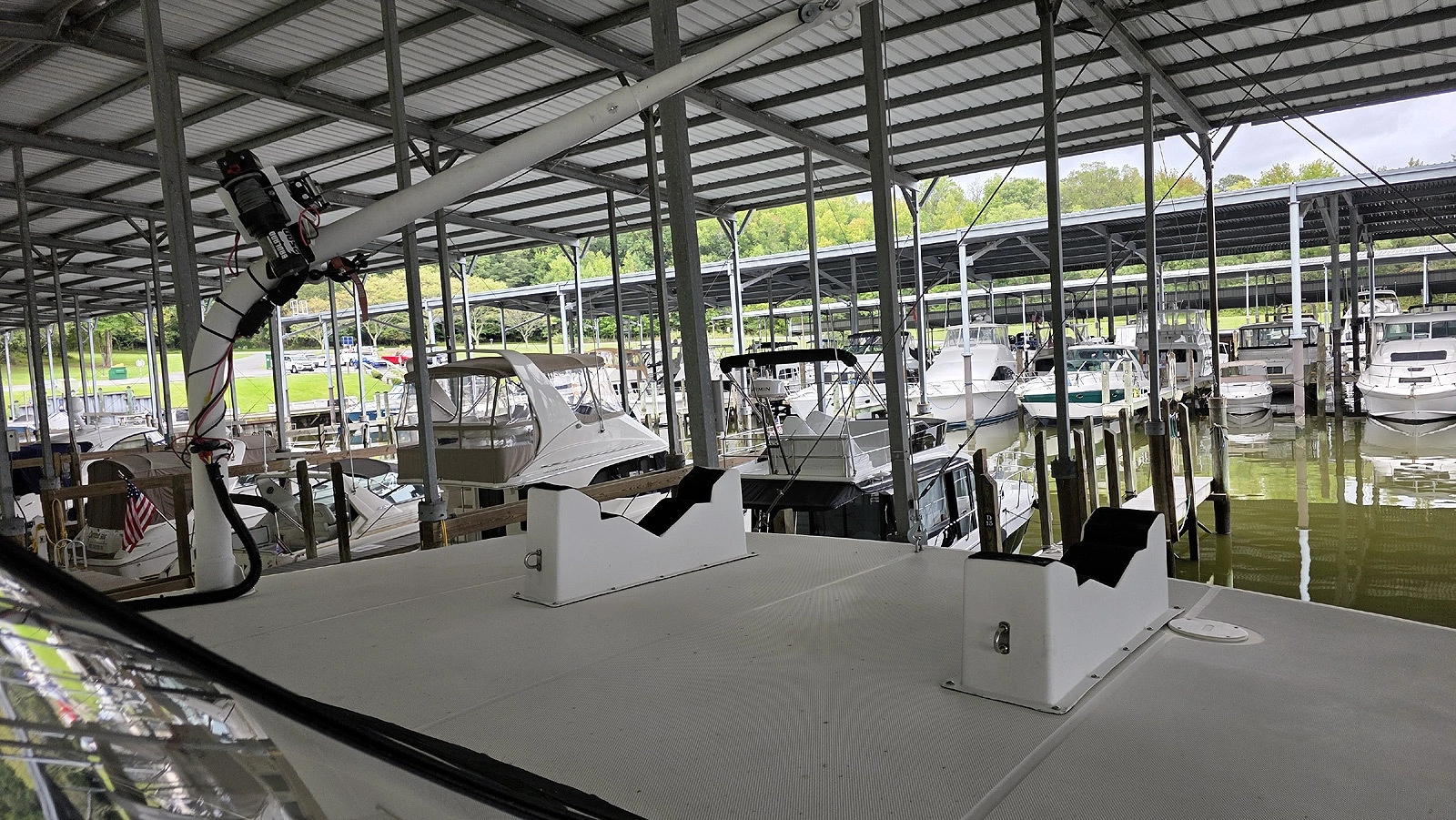 Tender Davit and Cradle