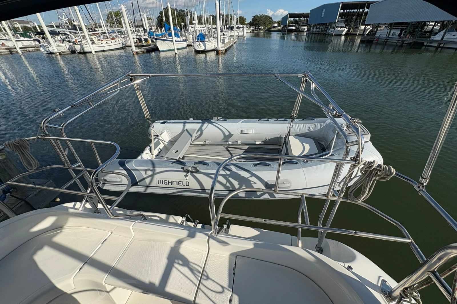 2007 Hunter 41 Deck Salon