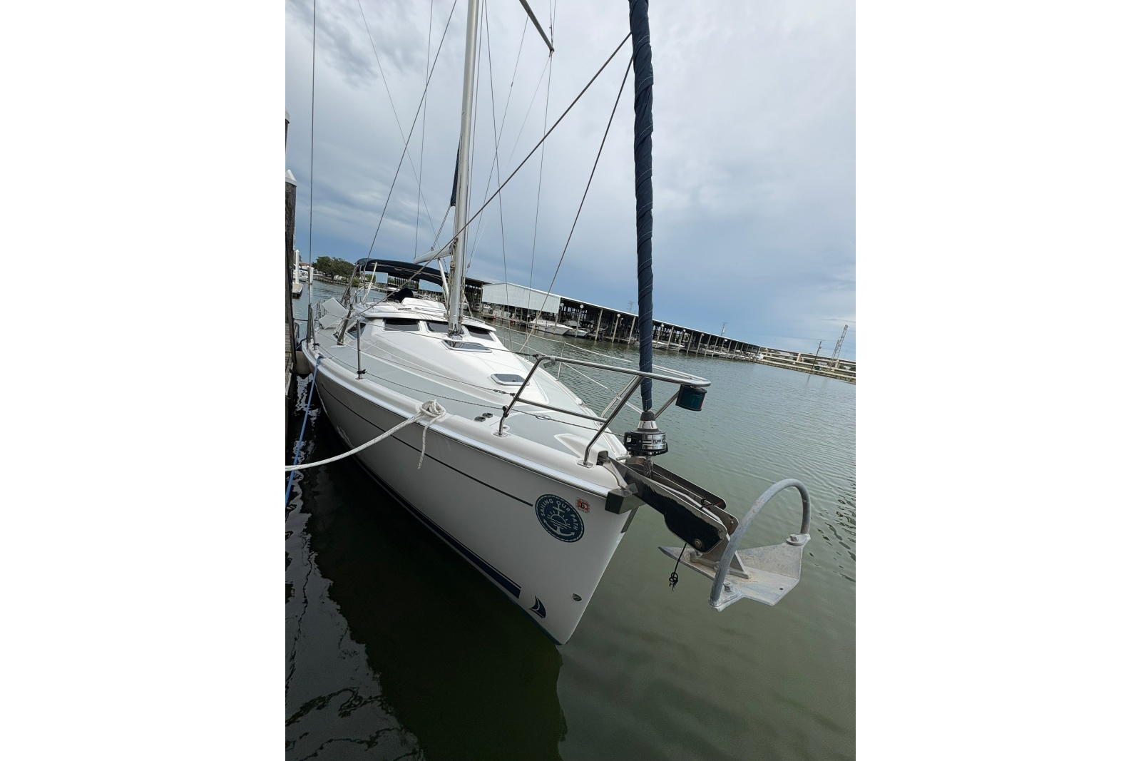 2007 Hunter 41 Deck Salon