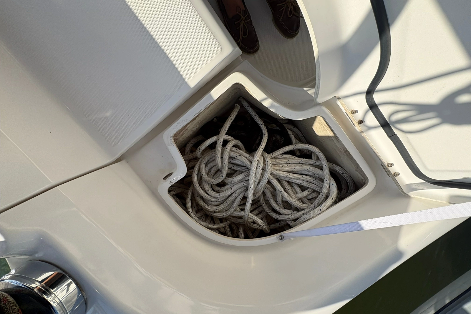 2007 Hunter 41 Deck Salon
