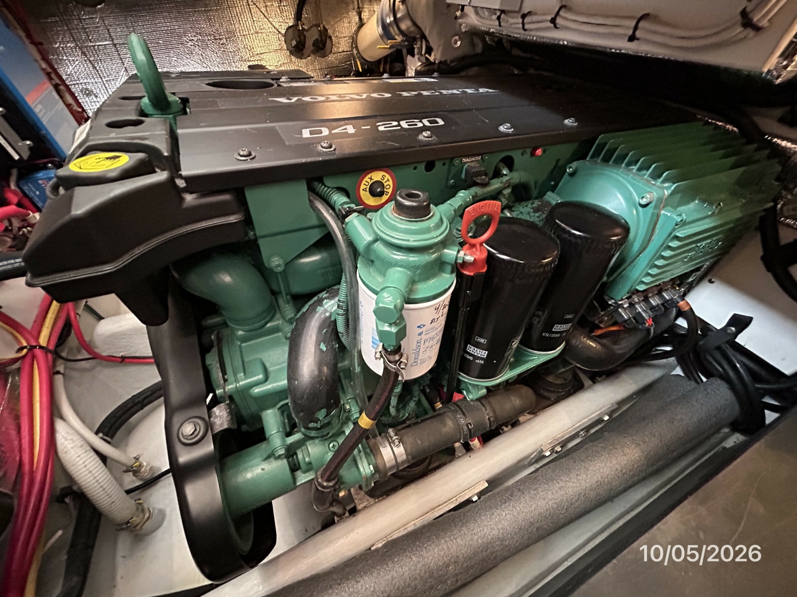 34' Nordic Tugs main engine1