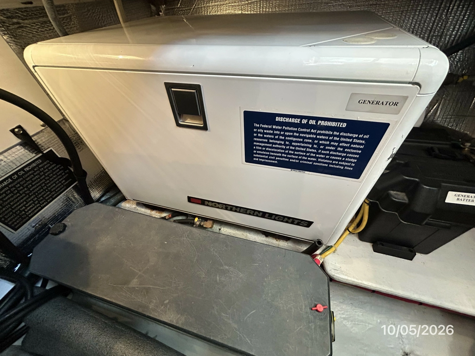 34' Nordic Tugs generator sound box