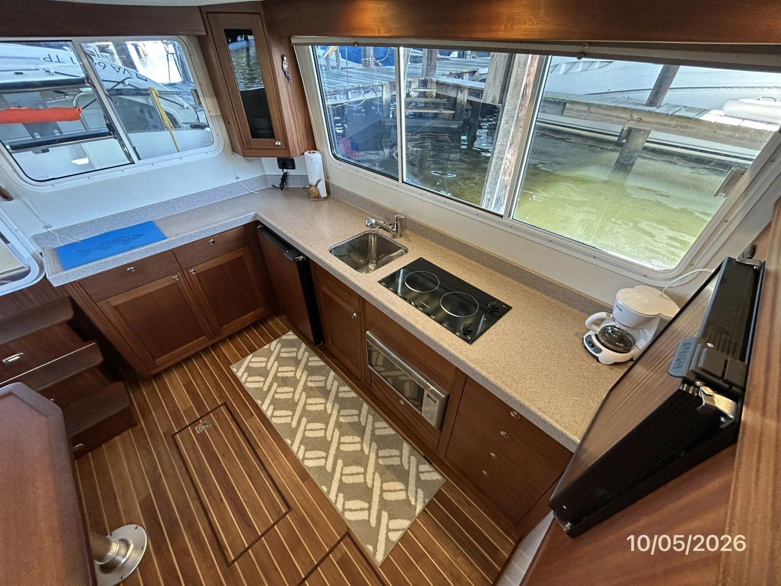 34' Nordic Tugs galley1
