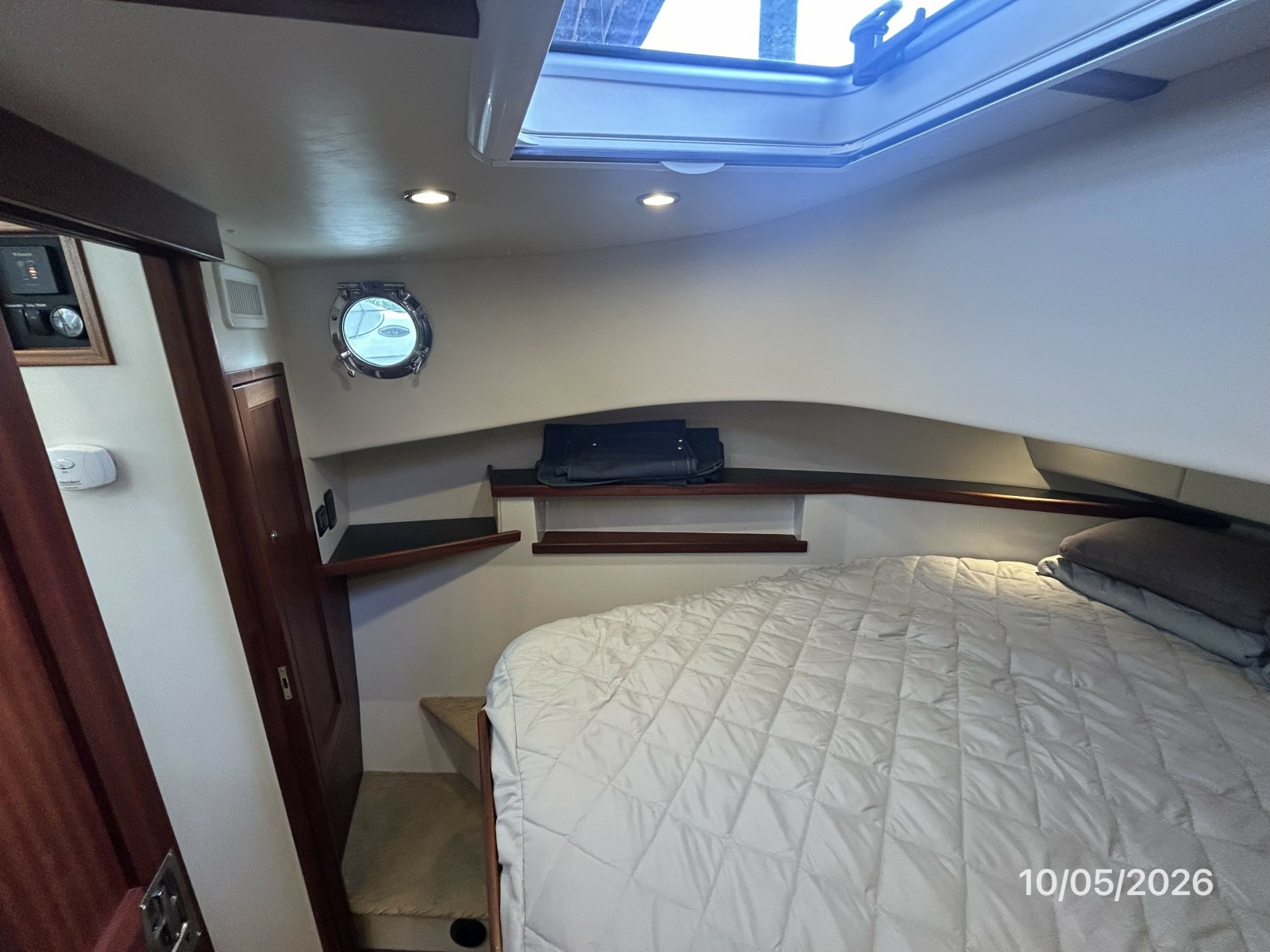 34' Nordic Tugs stateroom port