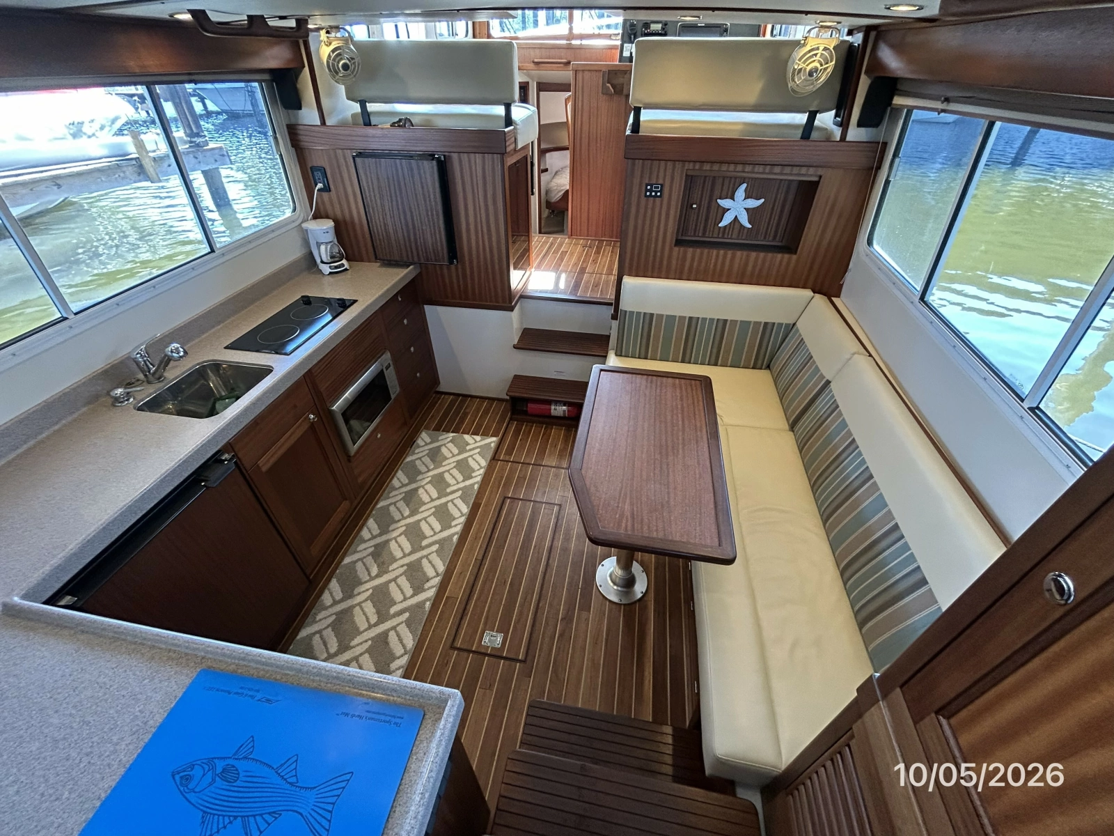 34' Nordic Tugs salon forward