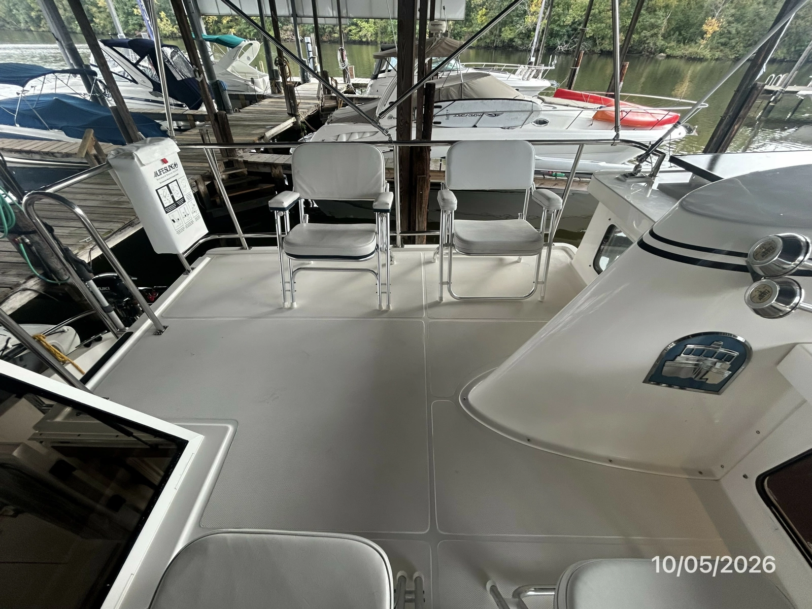 34' Nordic Tugs flybridge port