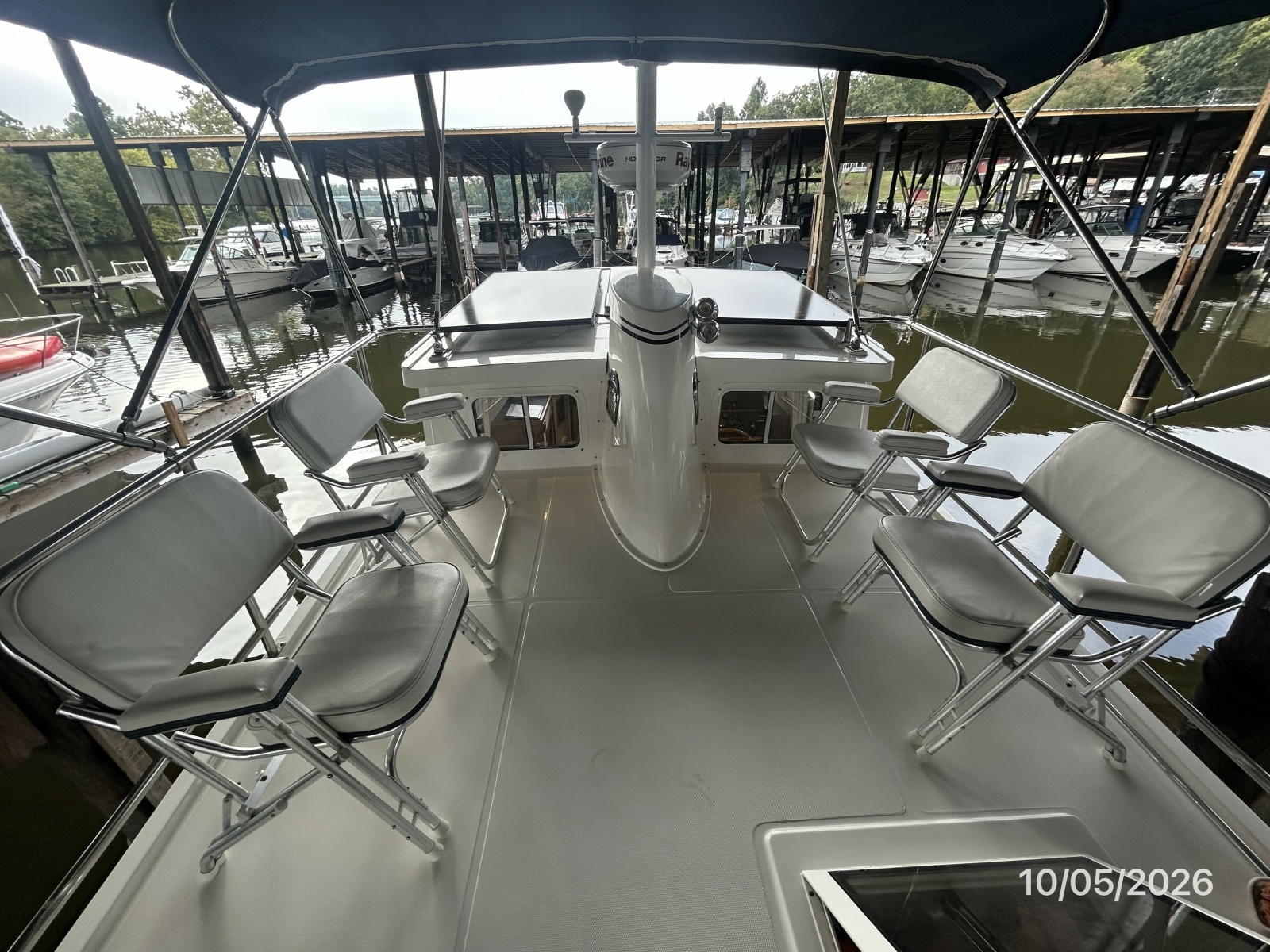 34' Nordic Tugs flybridge forward