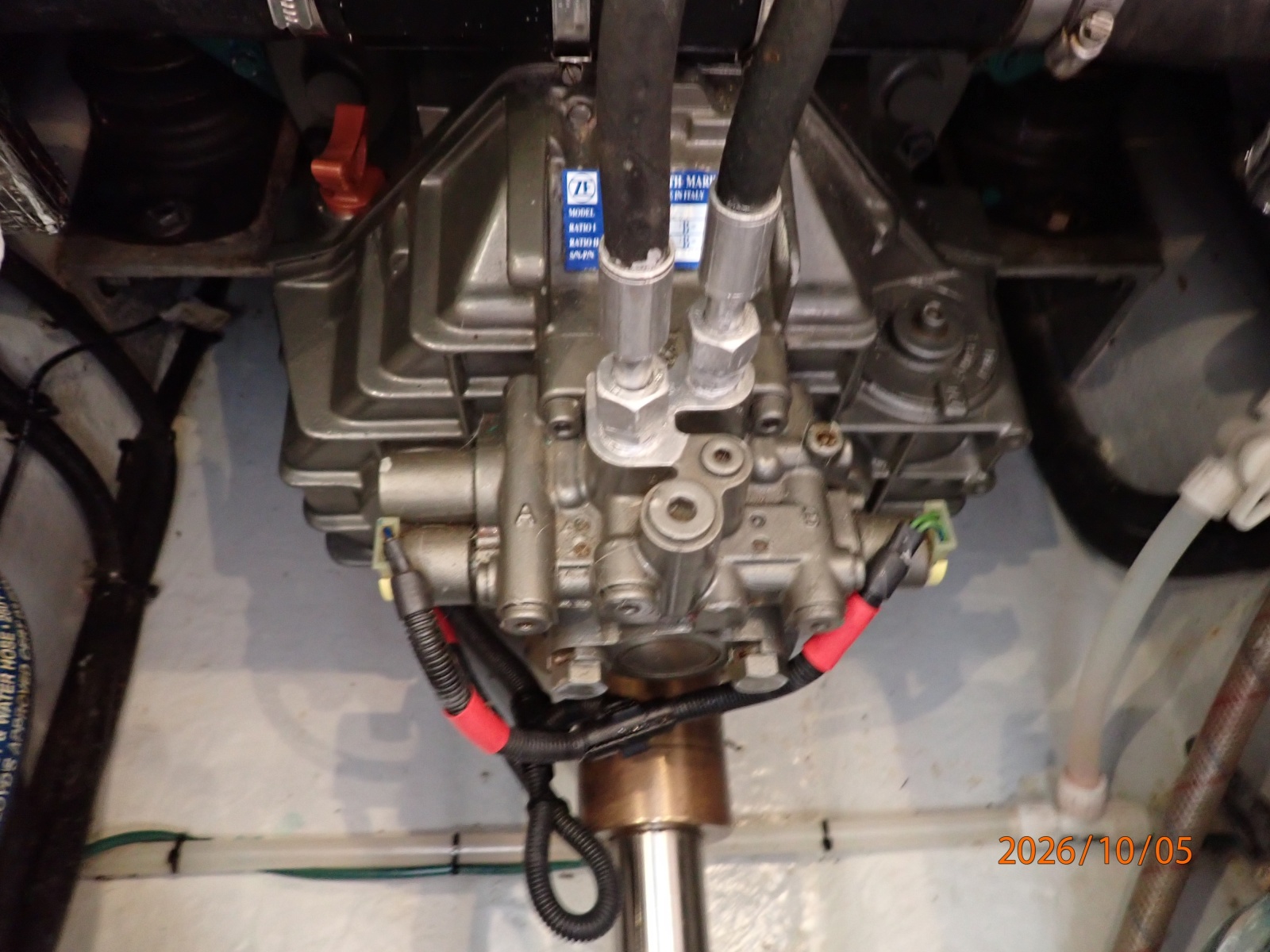 34' Nordic Tugs gearbox