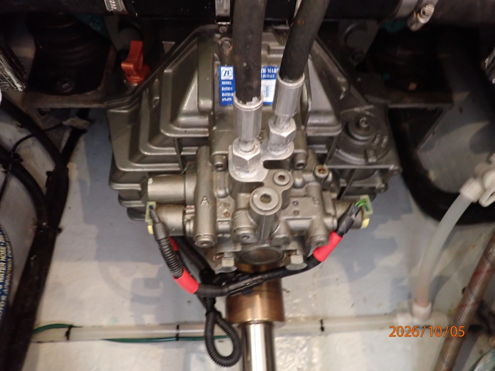 34' Nordic Tugs gearbox