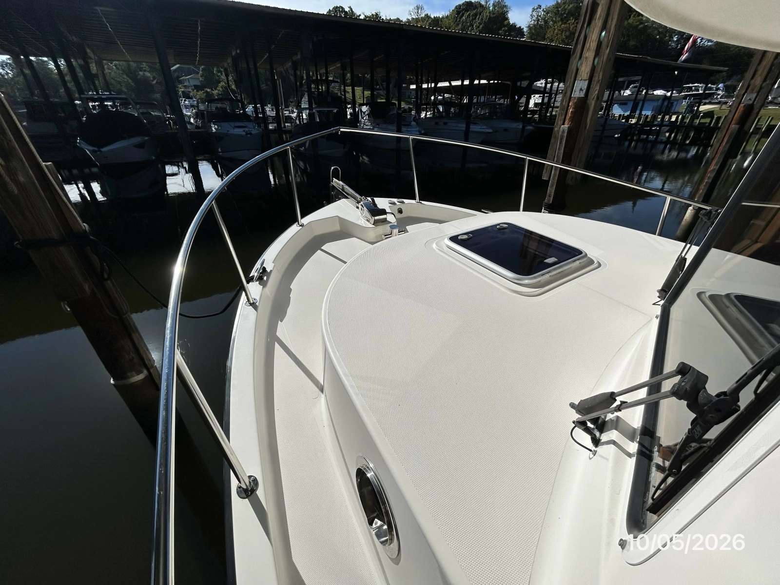 34' Nordic Tugs foredeck1