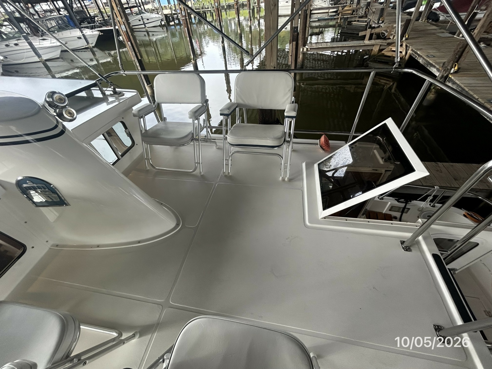 34' Nordic Tugs flybridge starboard