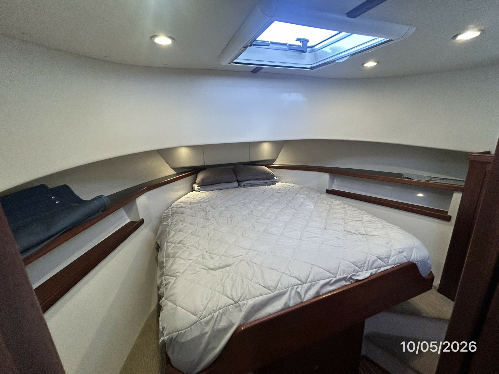 34' Nordic Tugs stateroom