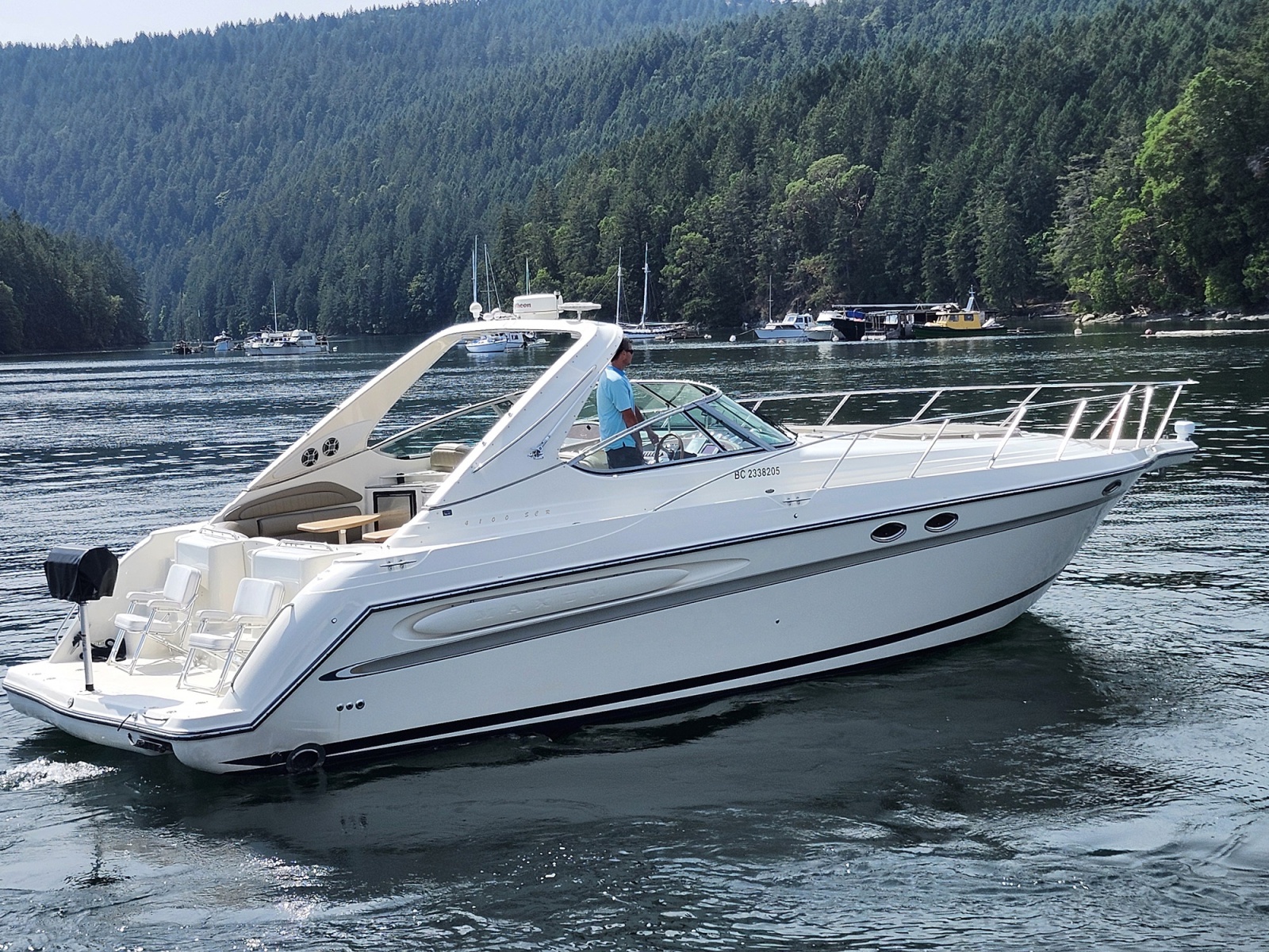 1997 Maxum 4100 SCR