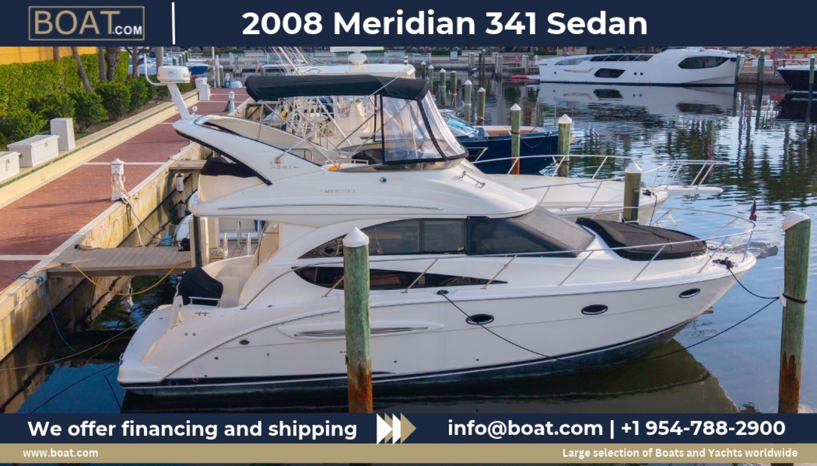 2008 Meridian 341 Sedan