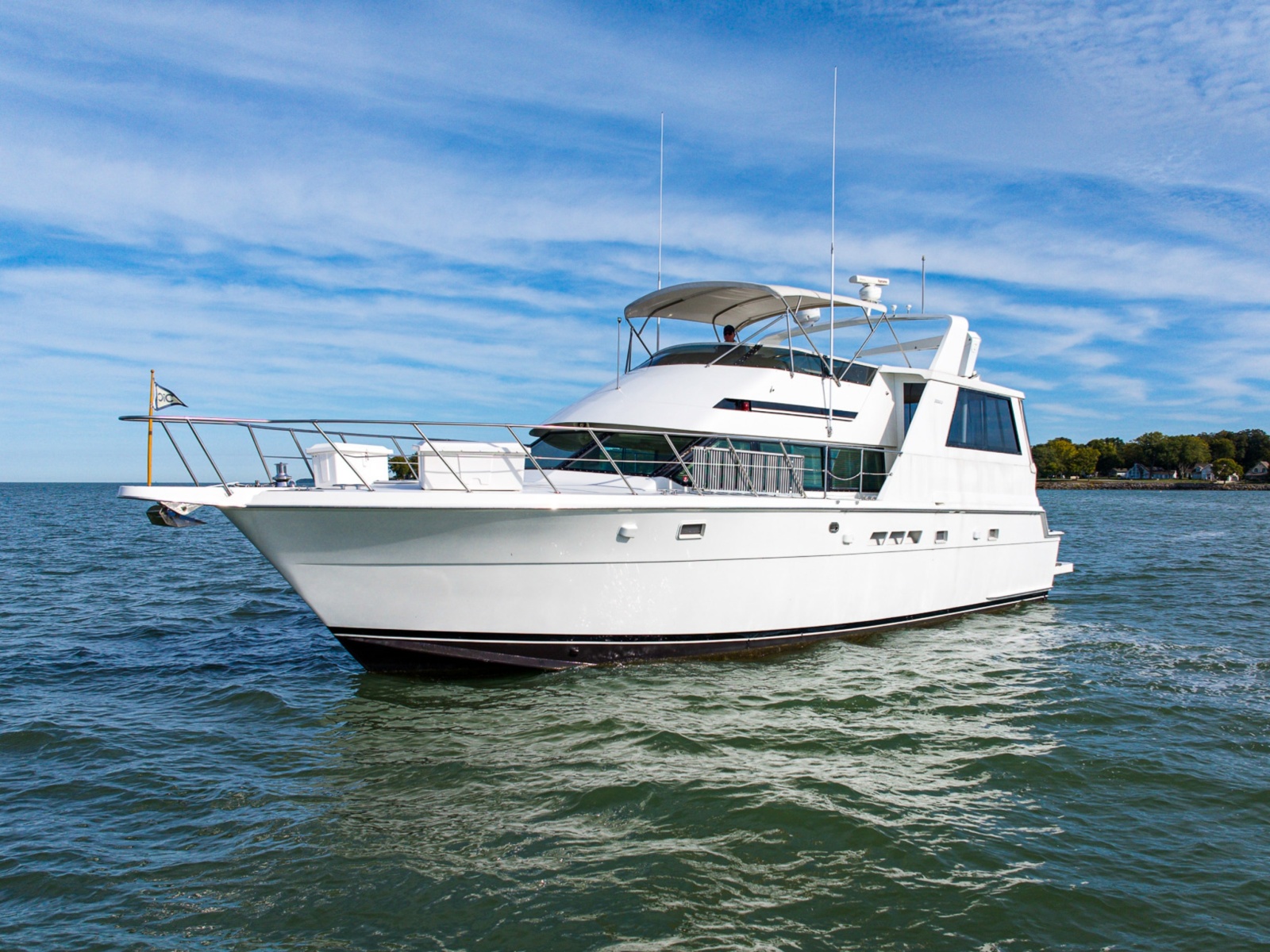 1995 Hatteras 52 Cockpit Motor Yacht — ALL ABOUT MEEEEE
