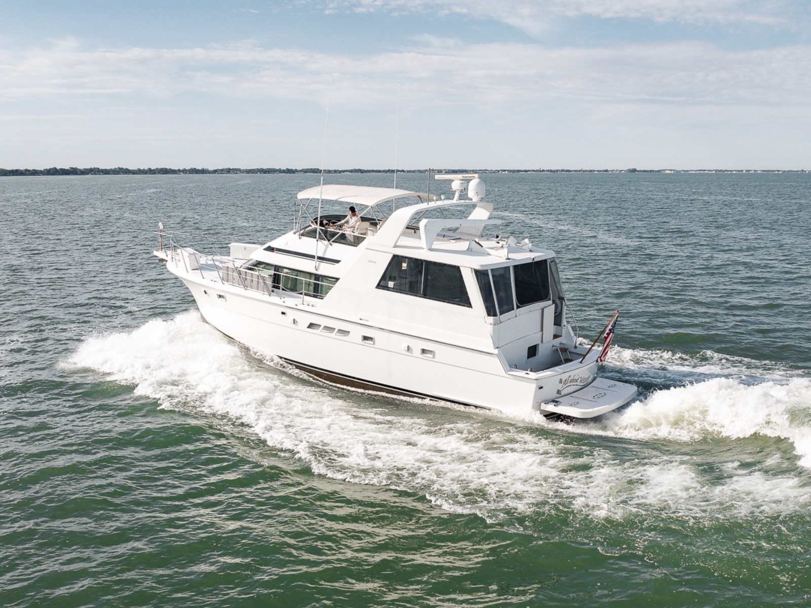 1995 Hatteras 52 Cockpit Motor Yacht — ALL ABOUT MEEEEE