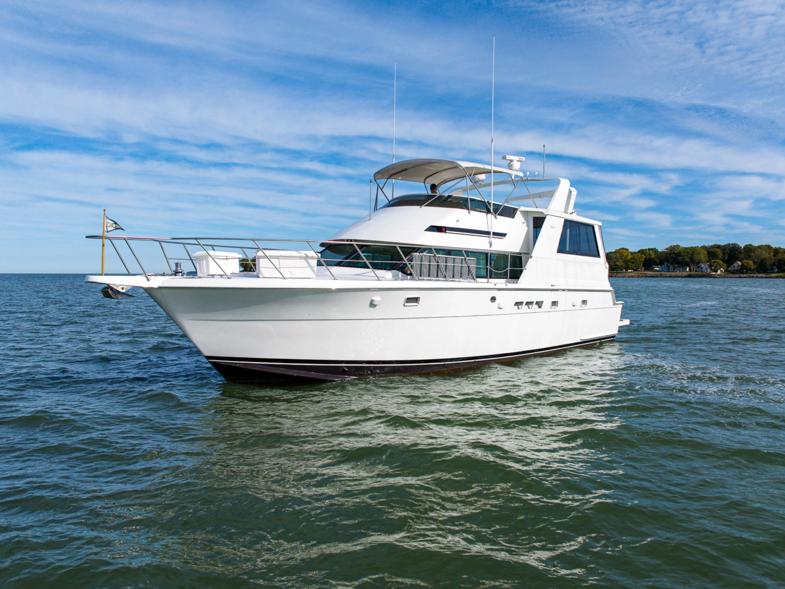 1995 Hatteras 52 Cockpit Motor Yacht