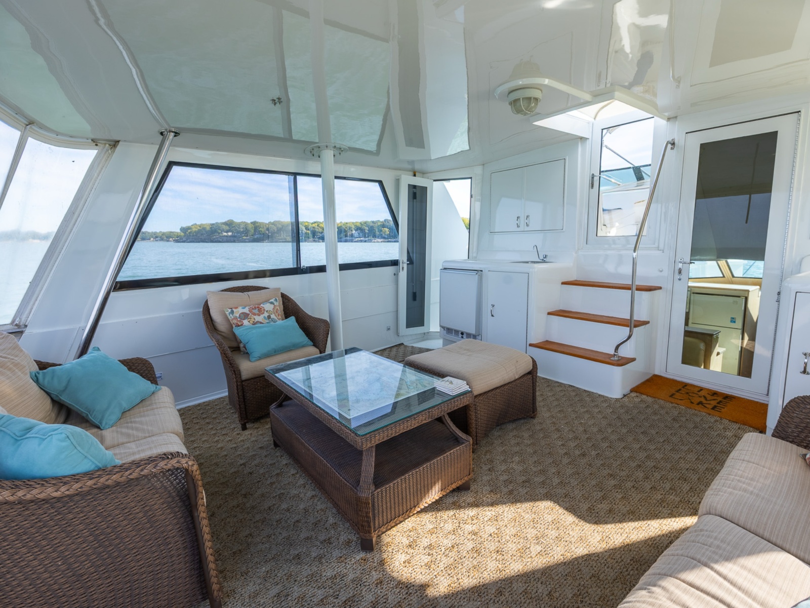 1995 Hatteras 52 Cockpit Motor Yacht — ALL ABOUT MEEEEE