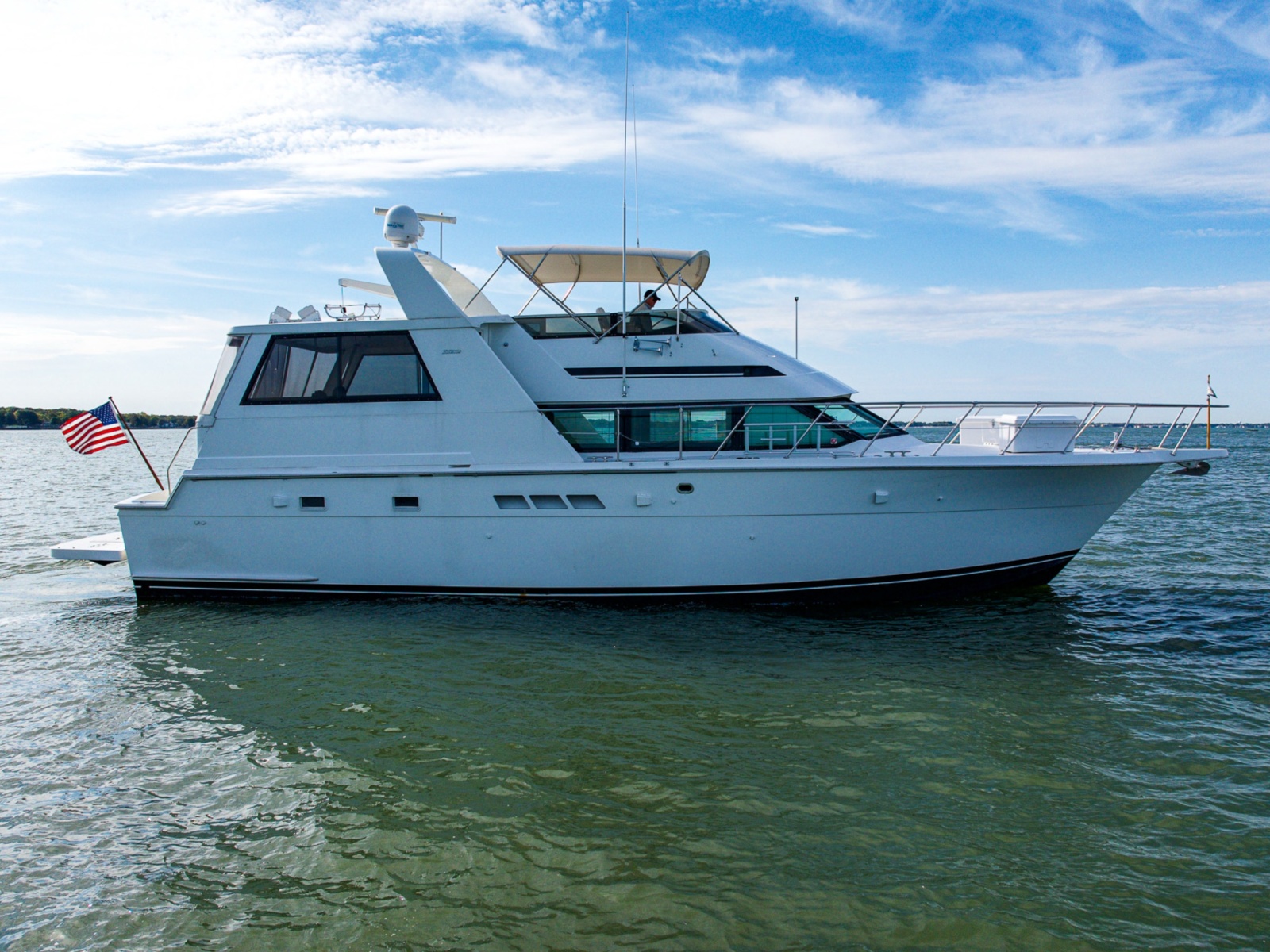 1995 Hatteras 52 Cockpit Motor Yacht — ALL ABOUT MEEEEE