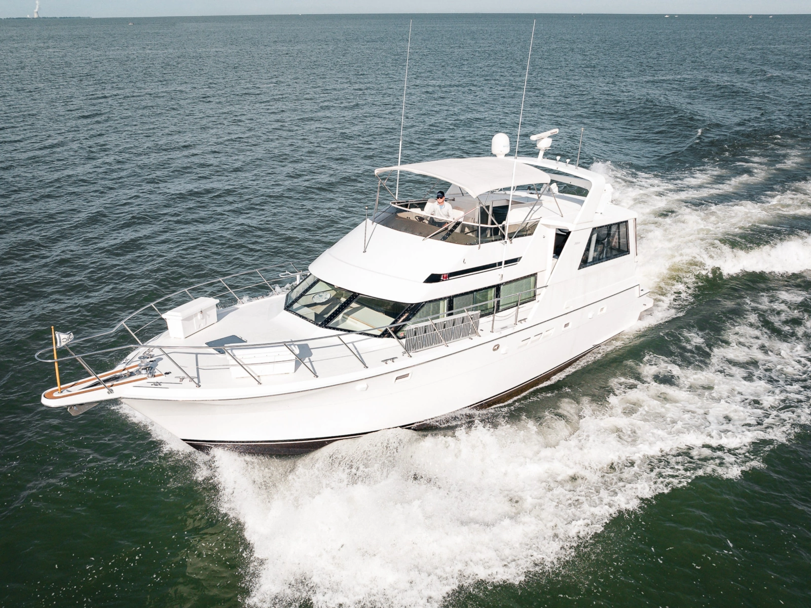 1995 Hatteras 52 Cockpit Motor Yacht
