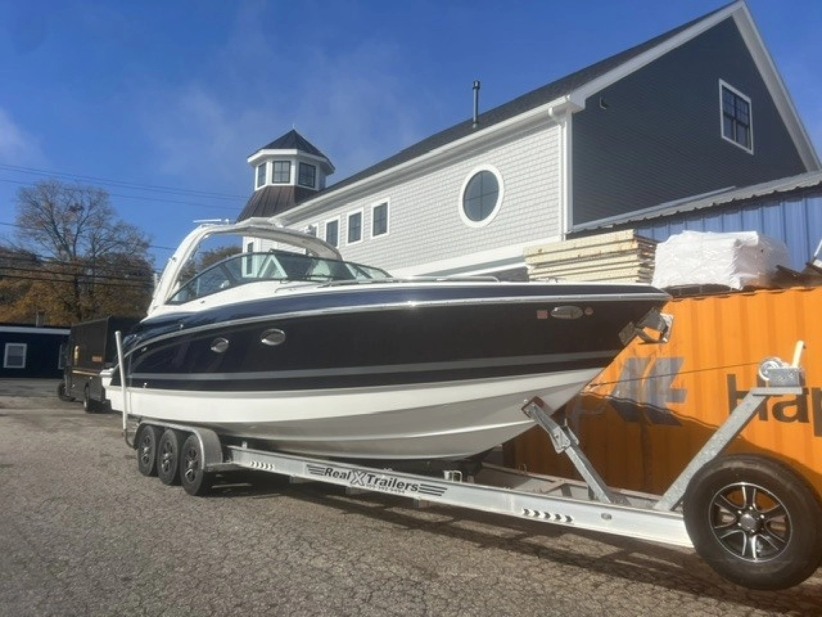 Starboard On Trailer