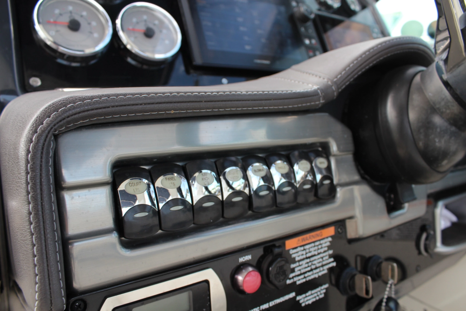 Rocker Switches At Helm