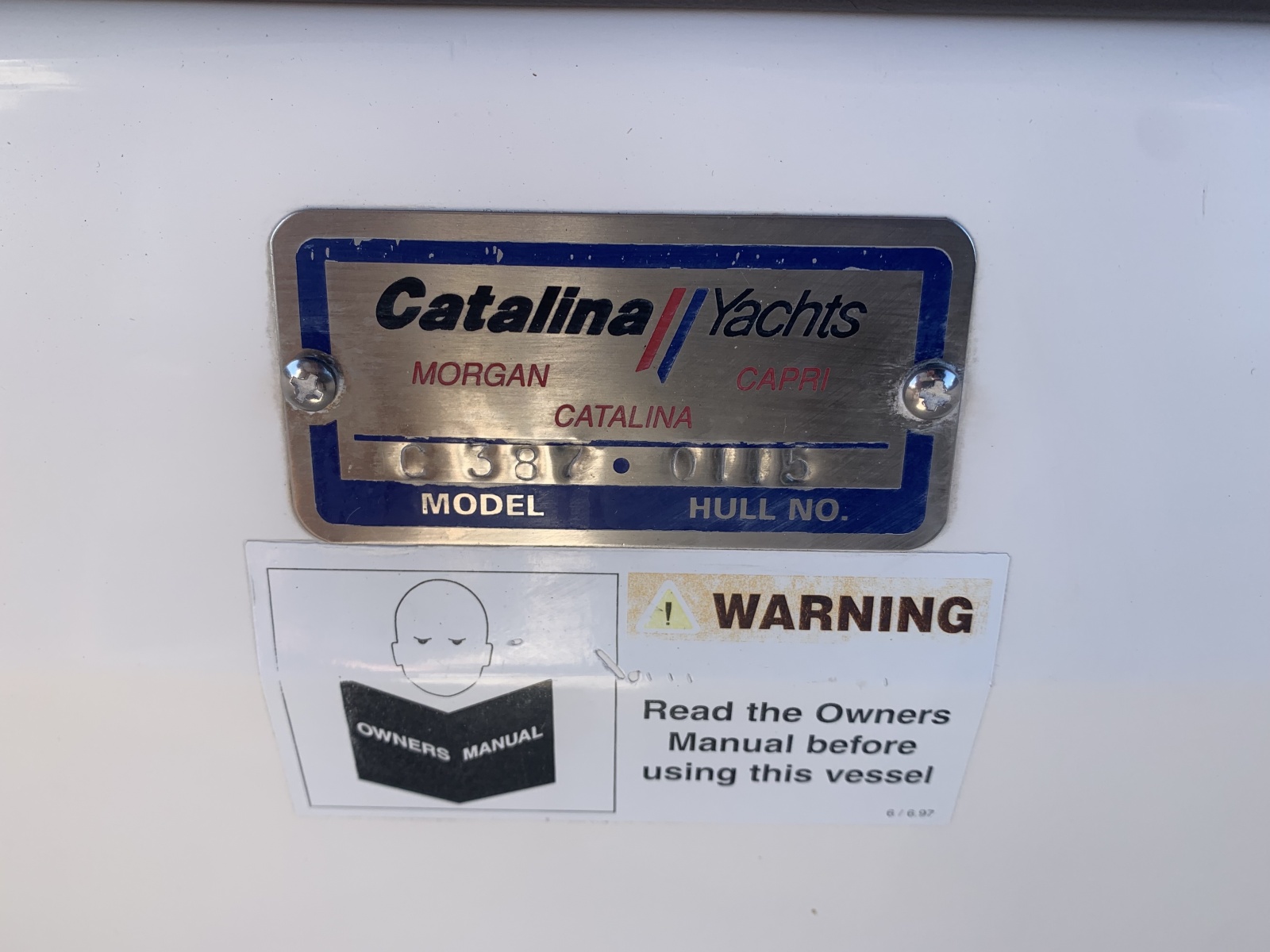 2007 Catalina 387 — The Wicked