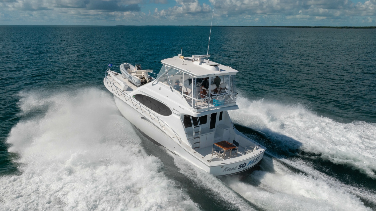 2004 Hatteras 54 Convertible — Knot So Fast