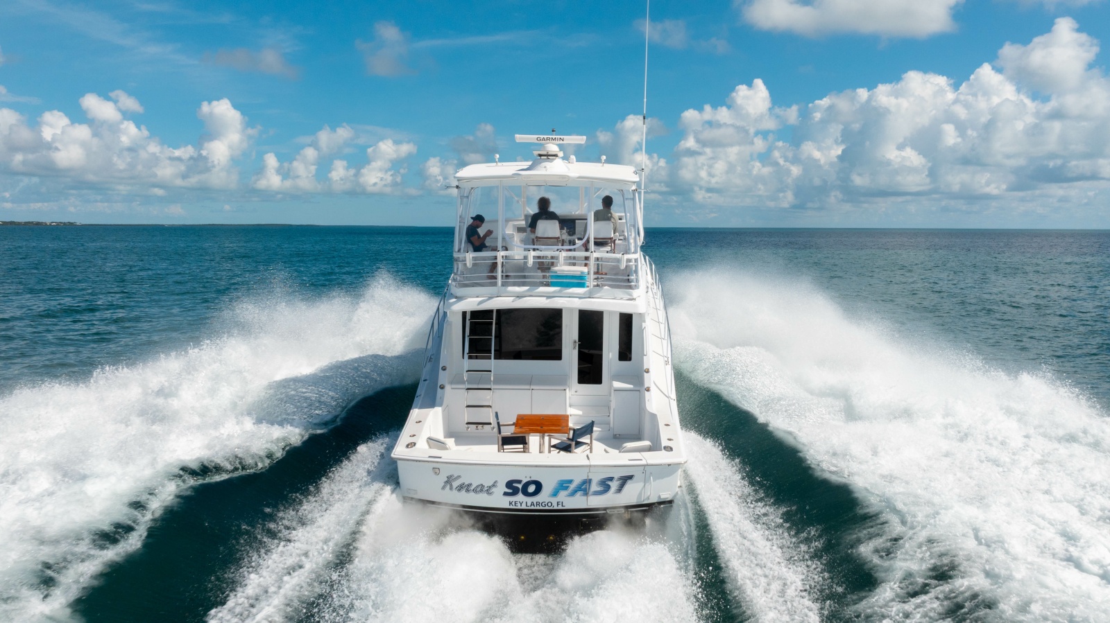 2004 Hatteras 54 Convertible — Knot So Fast