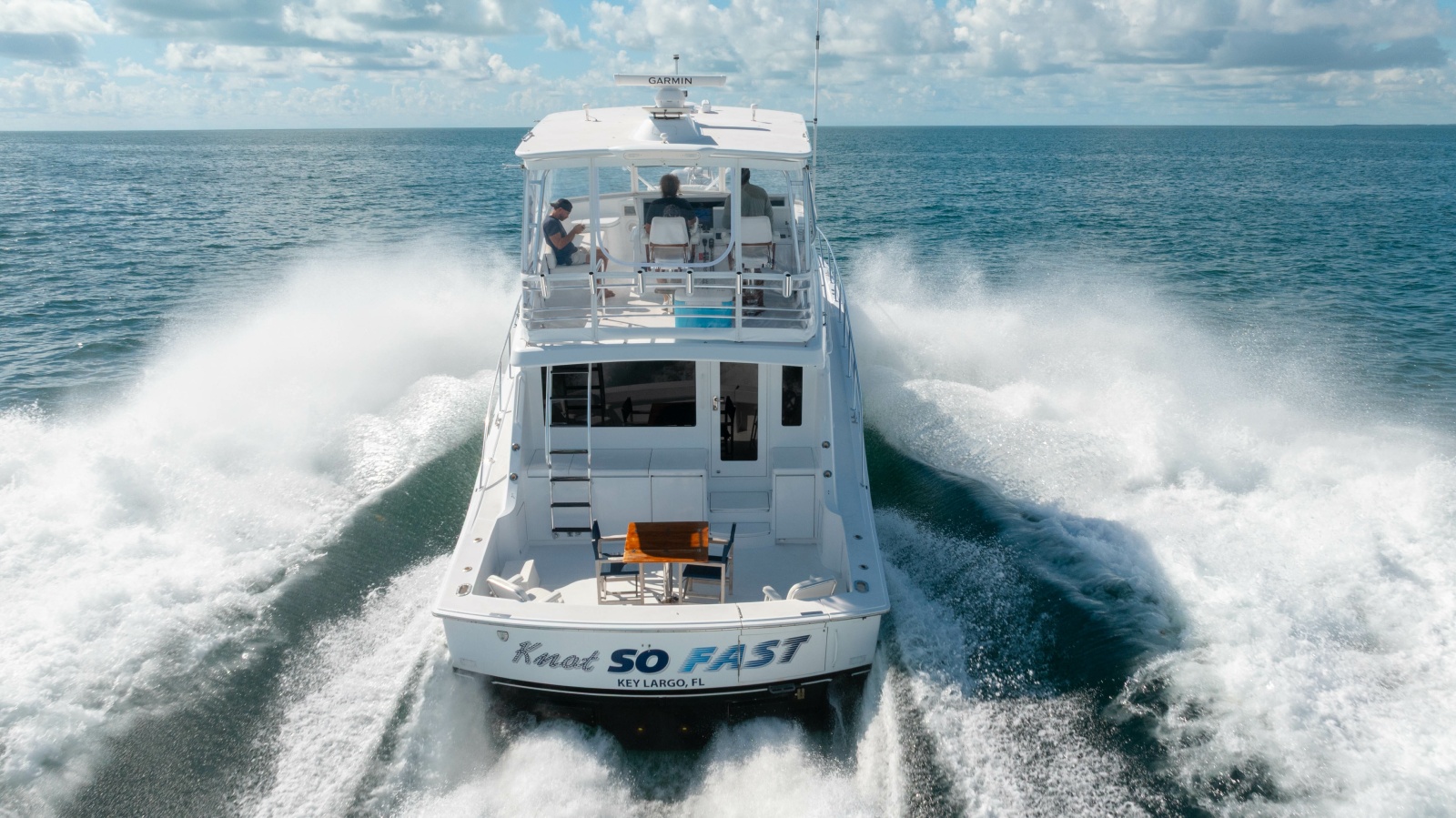 2004 Hatteras 54 Convertible — Knot So Fast