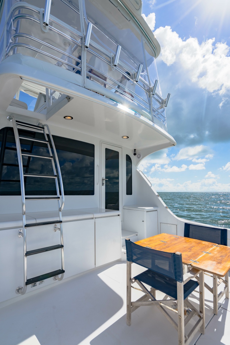 2004 Hatteras 54 Convertible — Knot So Fast
