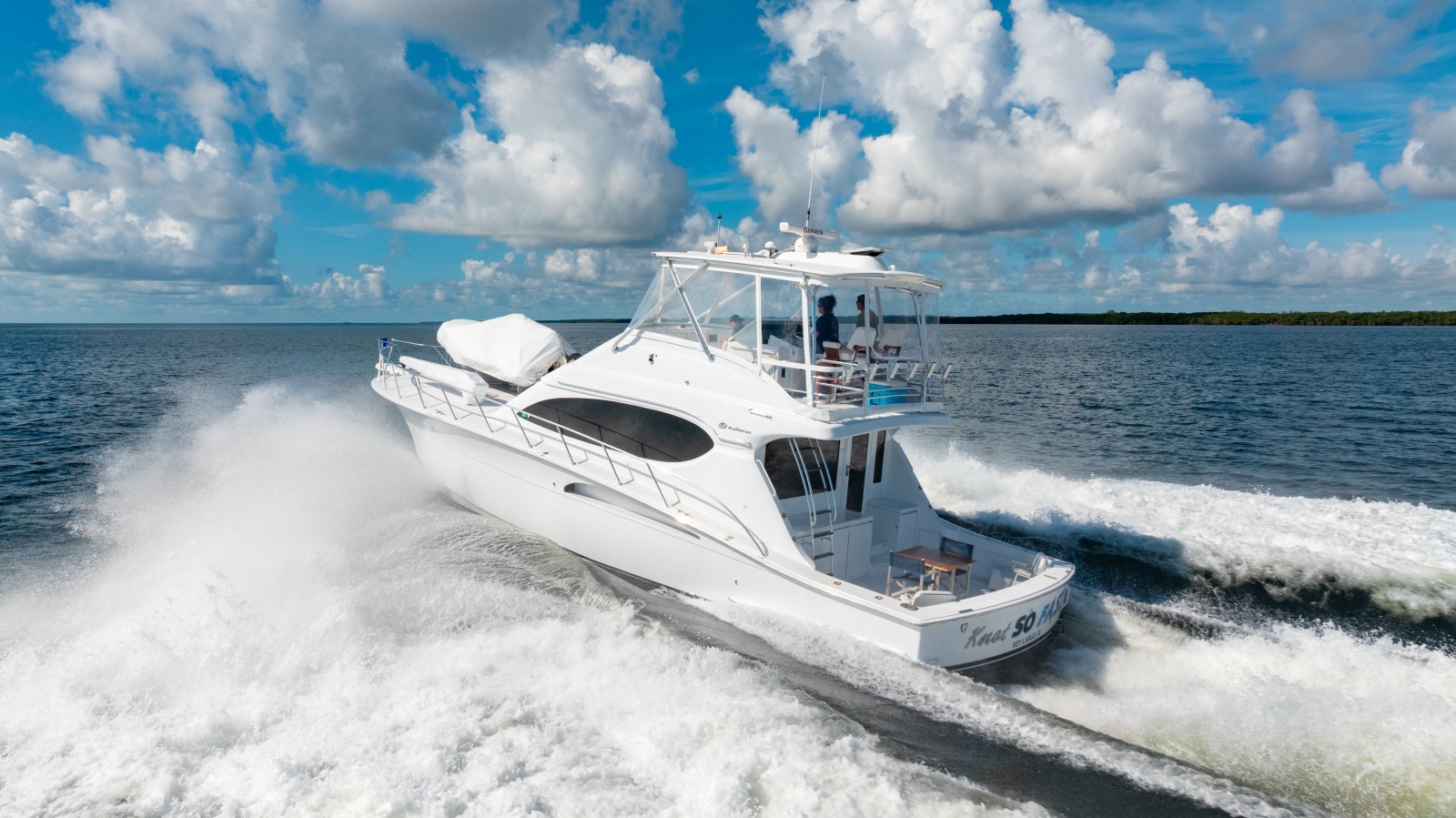 2004 Hatteras 54 Convertible — Knot So Fast